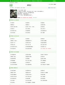 某整本小说网站织梦模板