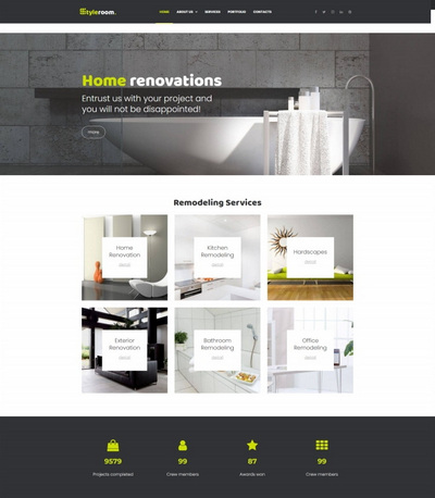 html5卫浴房屋设计服务公司网