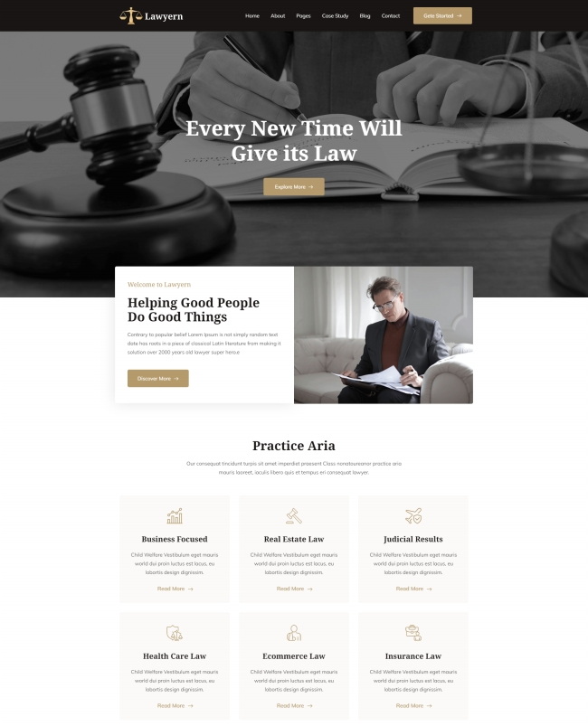 律师事务所法律咨询服务公司html5模板
