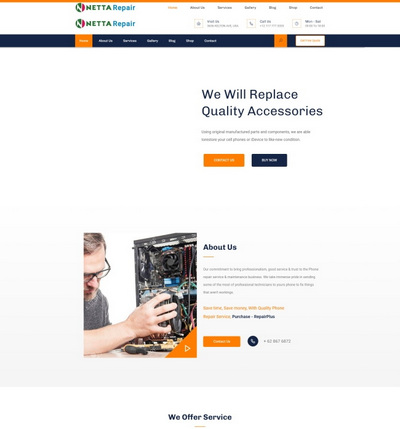 电子产品专业维修服务公司网站