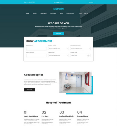 ҽԺҽƷվhtml5ģ