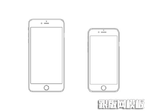 Free iPhone 6 and iPhone 6 Plus Mockup Templates (PSD, AI & Sketch) - Free Download - 5